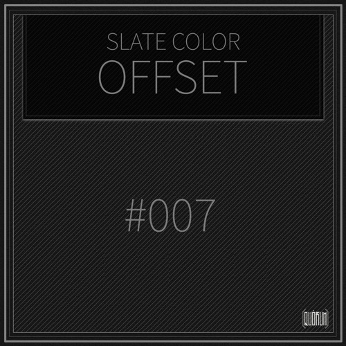 QR007 - Slate Color - Offset