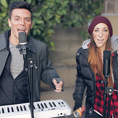 "It's a Hard-Knock Life" Annie Loop Pedal Cover (Danny Padilla & Ally Hills)