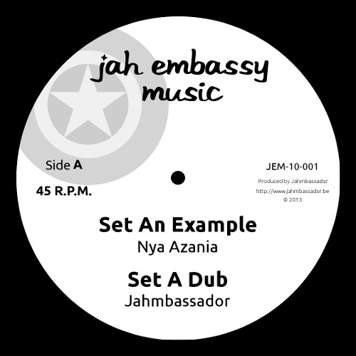Nya Azania - Set An Example / Danny Red - Ganja Tour