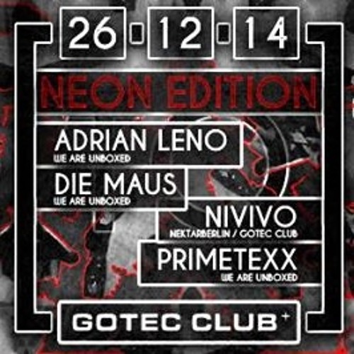 Adrian Leno @ Gotec Club Karlsruhe - GOTOTEC Neon Edition 26.12.14