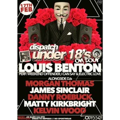 DISPATCH UNDER 18s **ON TOUR** (WAKEFIELD) // LOUIS BENTON