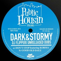 Dark & Stormy - Public Housin Dj Flipperi Dubs