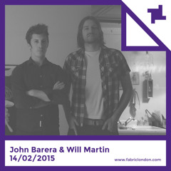John Barera & Will Martin - fabric x Just Jack Mix