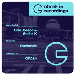 Cole Jonson & Stefan K - Bombastic (Datanuts & Roman.k Remix) - Check in recordings