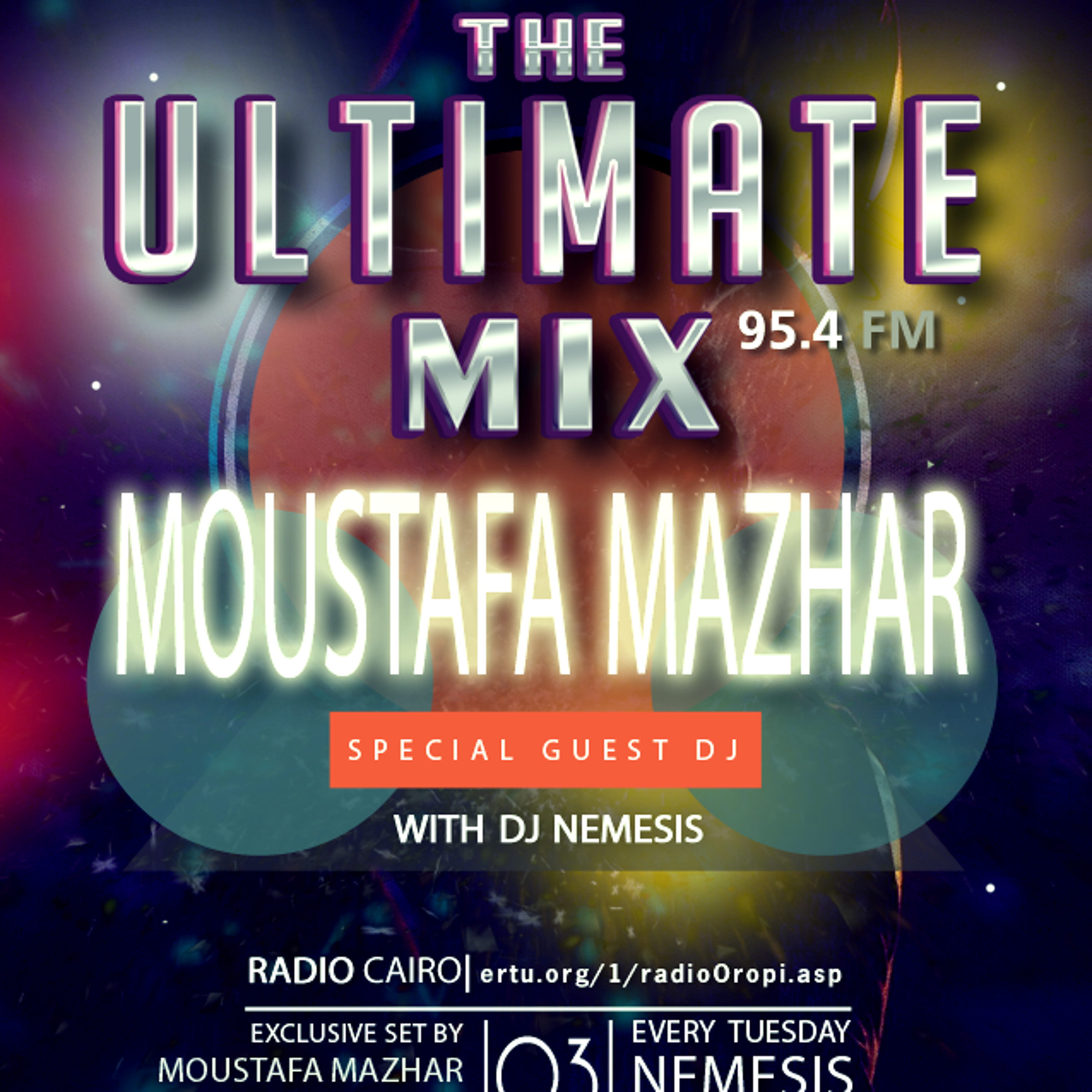 Nemesis - The Ultimate Mix Radio Show (007) 03/2/2015 (Guest Moustafa Mazhar) episode artwork
