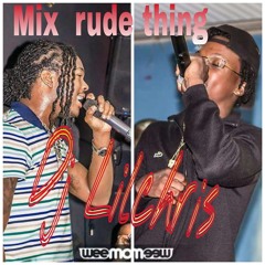 New Mixx RUDE THING Poplane AND Jahyanai King By Dj LILCHRIS