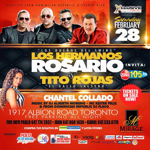 Stream Los Hermanos Rosario - Tito Rojas - Chantel Collado by ElJuidero809  | Listen online for free on SoundCloud