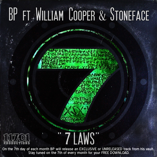 BP ft William Cooper & Stoneface - 7 LAWS - Produced by BP