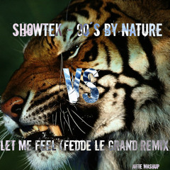 Showtek - 90´s By Nature VS. Let Me Feel (Fedde Le Grand Remix)- (JOTTE MASHUP)