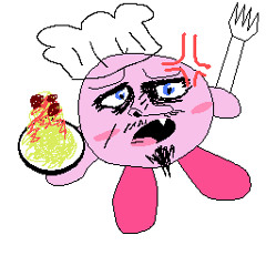 kirby spaghetti