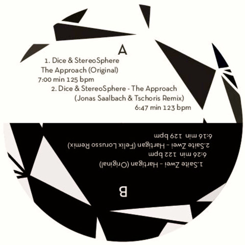 Dice & Stereosphere - The Approach (Jonas Saalbach & Tschoris rmx)| Vinyl
