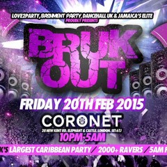 BRUK OUT: FRI 20TH FEBRUARY 2015 - REGGAE MIX (Mixed by Younger Melody)