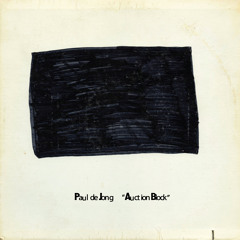 Paul de Jong – Auction Block