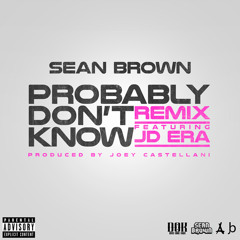 Sean Brown - Probably Don't Know (Remix) Feat. JD Era (prod by Joey Castellani)