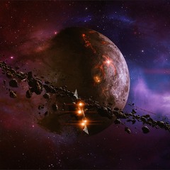 across the black sands