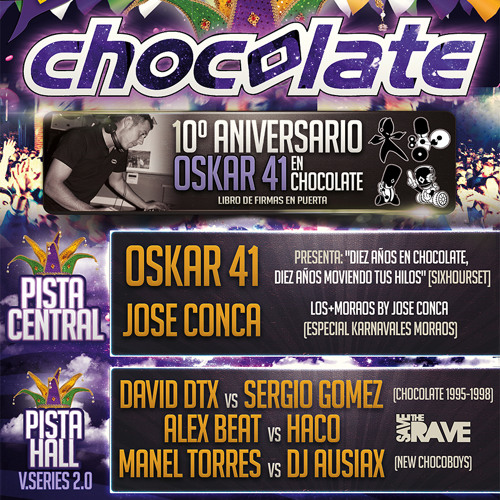 Alex Beat | Discoteca Chocolate | Carnavales + Moraos + 10 años ø41