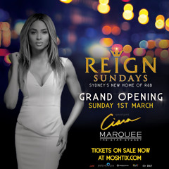Reign Sundays @ Marquee - Mini Mix - R&B & HIP HOP - (Live)