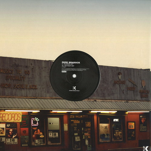 Pépé Bradock Burning Deep Burnt Pepe Vinyl Record House