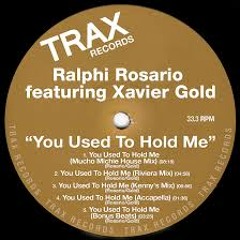 Ralph Rosario- You Used To Hold Me (Seven Segments Funky Sax Re - Rub)