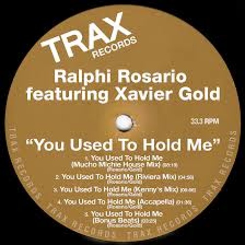 Ralph Rosario- You Used To Hold Me (Seven Segments Funky Sax Re - Rub)