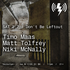 Live @ Verboten NYC 2/7/15 - Part 1 & 2