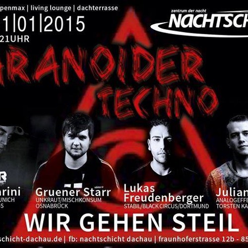 Amin Farini @ Nachtschicht Dachau with Lukas Freudenberger / Gruener Starr / Julian Brand