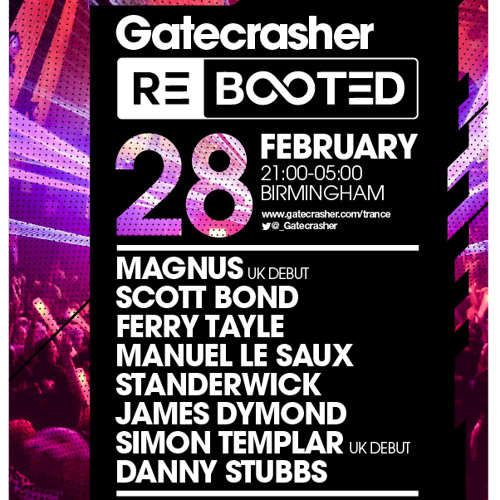 Simon Templar Gatecrasher REBOOTED Promo Mix Free Download