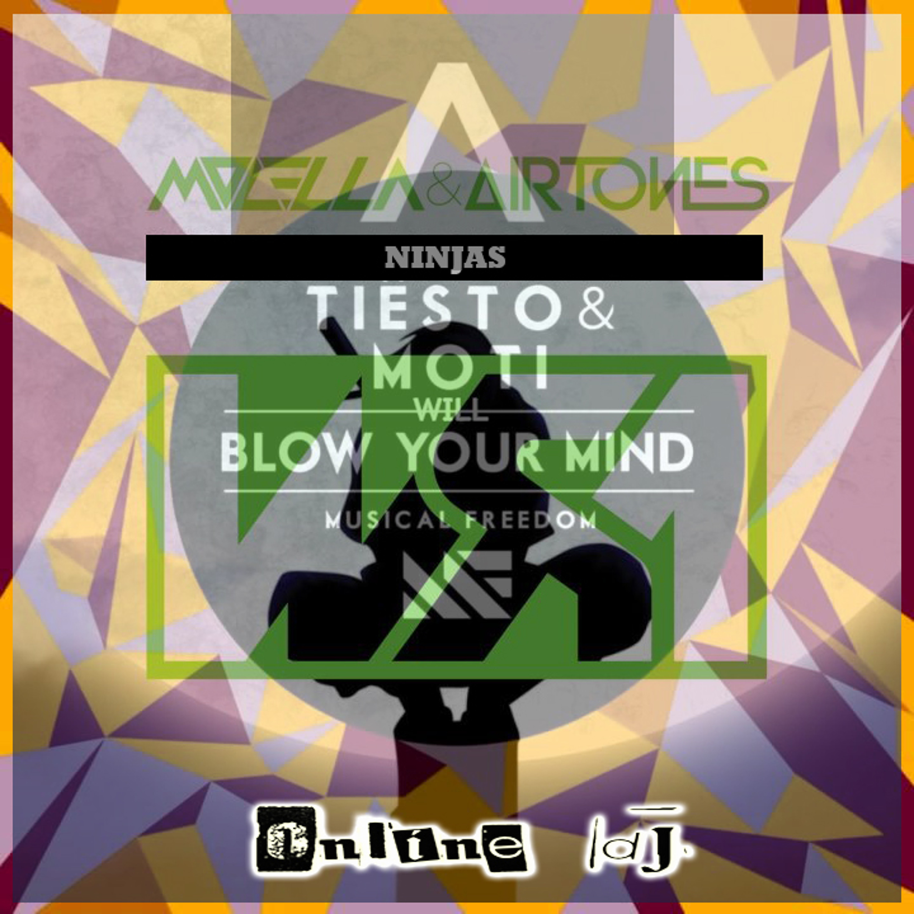 MOLELLA vs TIESTO vs AXWELL - NINJAS WILL BLOW YOUR MIND