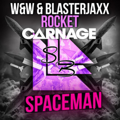 Hardwell & W&W,Carnage & DJ SoundBreaker-Rocket Spaceman (Trap Hardstyle Closing Edit)