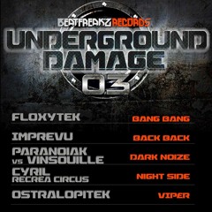 Vinsouille vs Paranoiak - Dark noize on BEATFREAK'Z Underground Damage 03