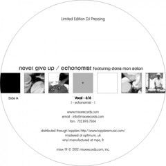 Echonomist Feat. Dans Mon Salon - Never Give Up (Vocal Mix)