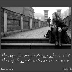 Tou Kya Yeh Taey Hai Ke Ab