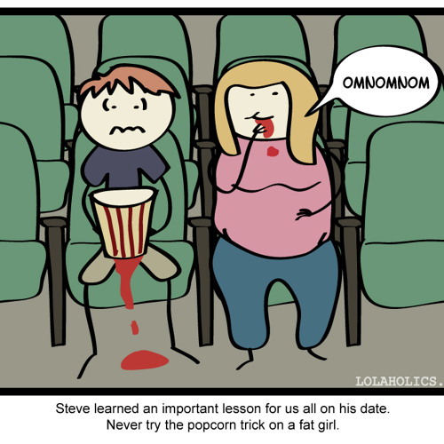 dating popcorn trick