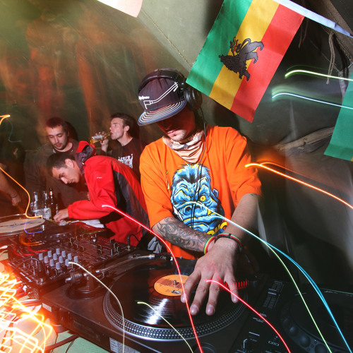 DJ's doing what they do best.