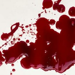 Blood on the ground
