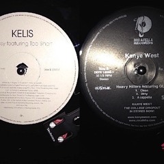 Heavy Hitters - Kanye West/Kelis - Bossy (86’d remix) - vinyl scratch up