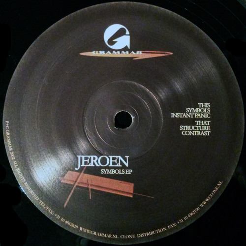 Grammar 008 - JEROEN - Symbols EP