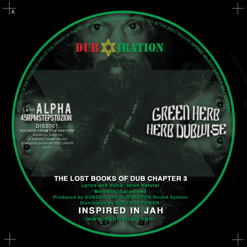 10Inch" DISS001 //  Lado ALPHA Green Herb + Herb Dubwise.