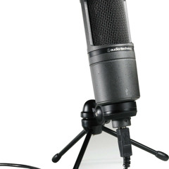 Audio Technica AT2020 USB Microphone Test -      Keyboard Typing