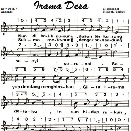 Irama Desa Iskandar Mochtar Embut By Ayu Kuke Wulandari