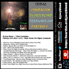 Tribal Cymbalism - February 2015 (Part 2 Of 3) Music Works Me Higher Goddamit