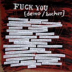 greg demo & bucher / FUCK YOU
