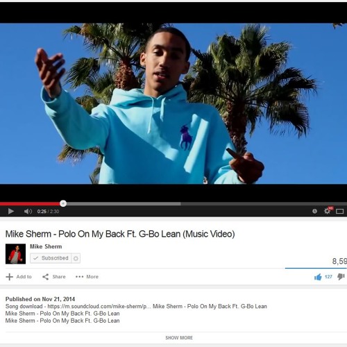 Mike Sherm - Polo On My Back Ft. G-Bo Lean