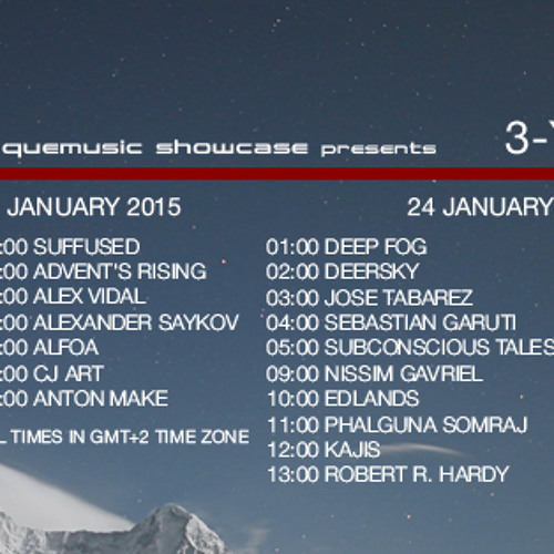 Suffused - MistiqueMusic showcase 3-Year anniversary on Digitally Imported