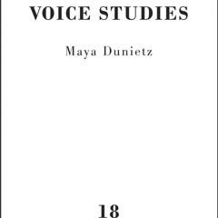 Maya Dunietz Voice Studies 18 Side A