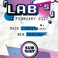 2015 - 02 - 21 Maik Conrath @ LAB' S // Sub Way - Köln