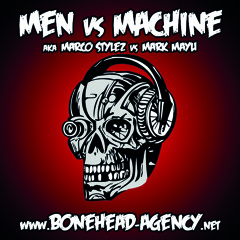 Men vs Machine Set´s / 2 Djs + 8 Channels + 1 Mixer = pure concentrated Hardtechno Sound