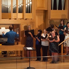 Anthem accompanying- "Nunc Dimittis" by Patrick Kronner (Ad hoc choir of IU organists) 2014