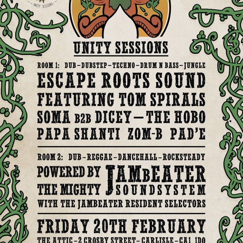 Zom-B - Unity Session's - 20/02/15 - Live Set - 160-185bpm - Juke/Donk/DnB