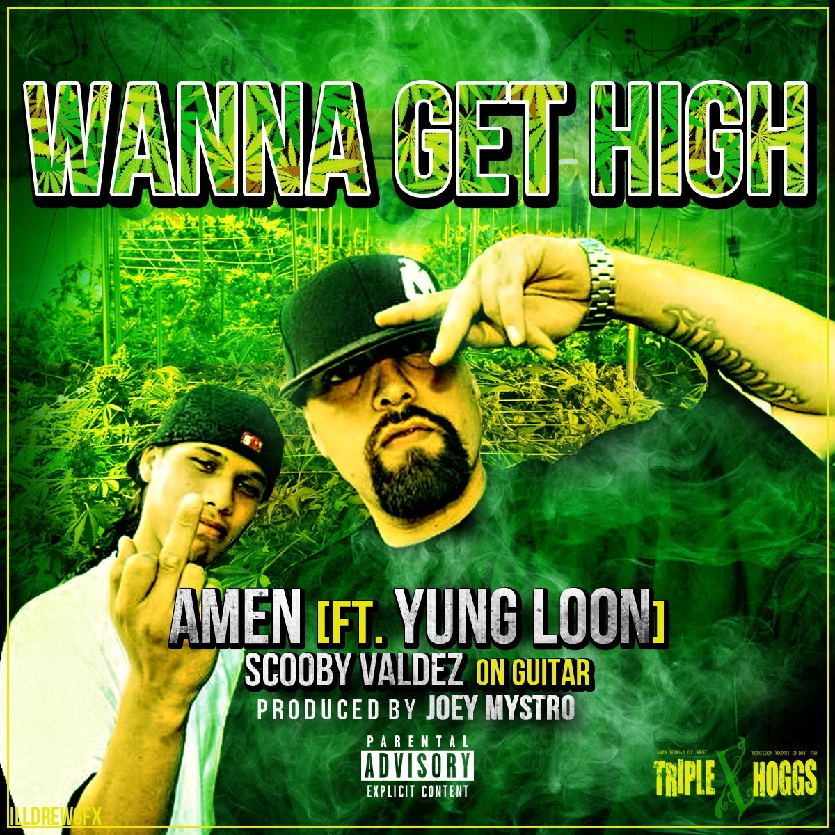 Amen ft. Yung Loon - Wanna Get High (Produced by Joey Mystro) [Thizzler.com]